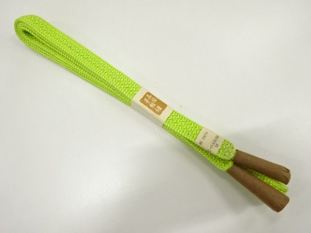JAPANESE KIMONO / UNUSED HAND-TIED OBIJIME